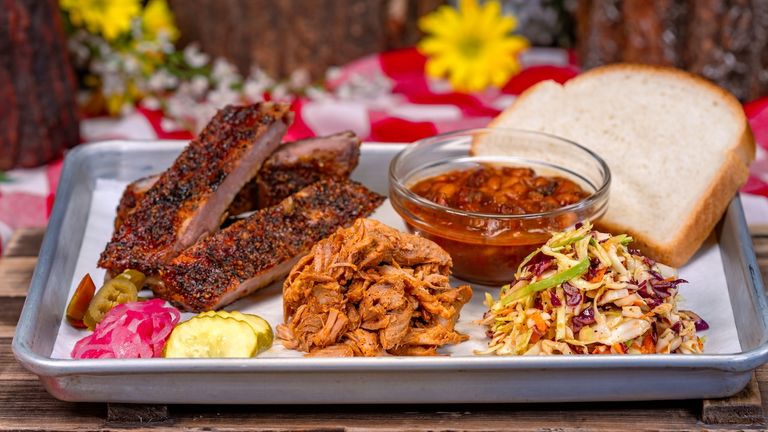 All the meats served at Hungry Bear Barbecue Jamboree in Disneyland’s Bayou Country are smoked in-house.